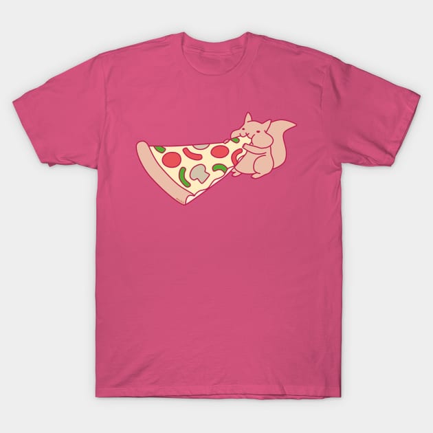 pizza squirrel T-Shirt by Masahito